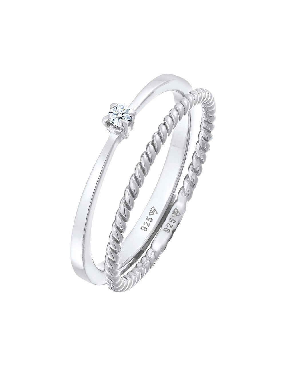 Elli Diamonds Ring Damen Sterlingsilber silber, 54