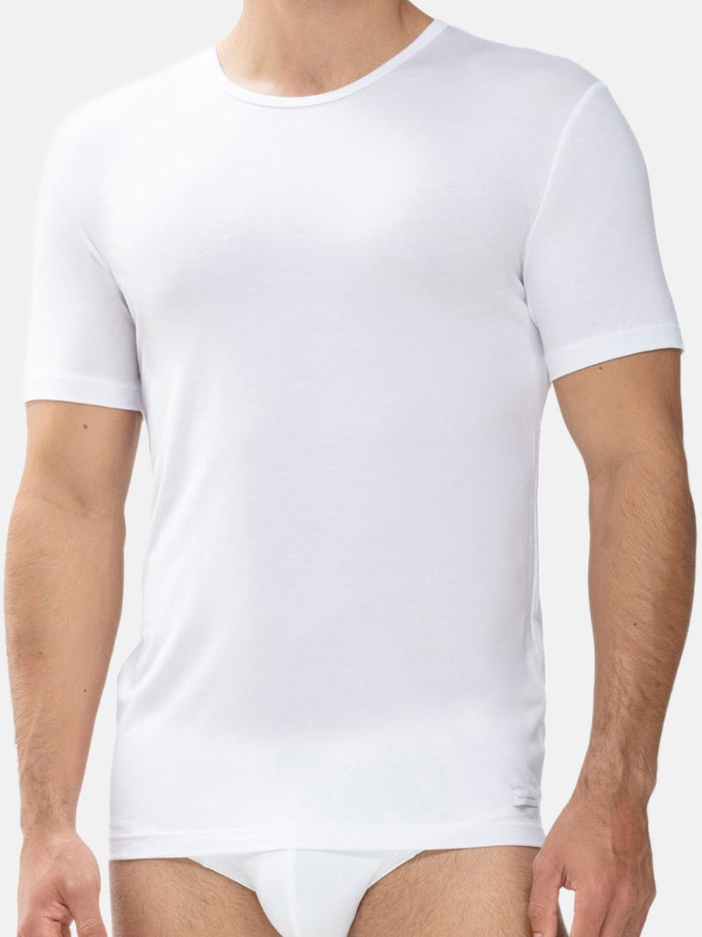 Mey Unterhemd Herren Lyocell weiß, M