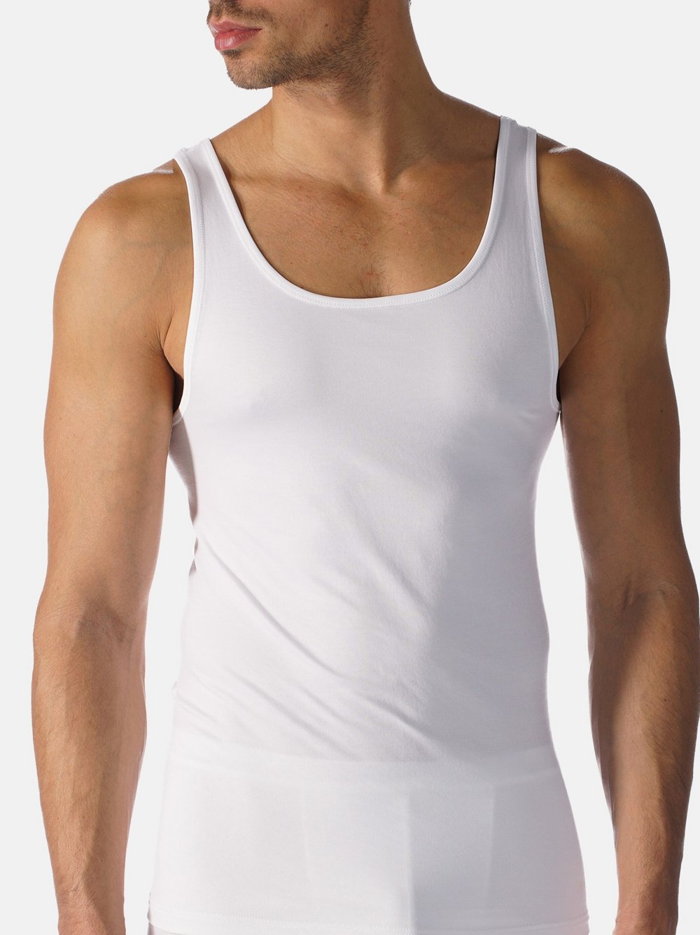 Thumbnail - Mey Unterhemd Herren Modal weiß, XL