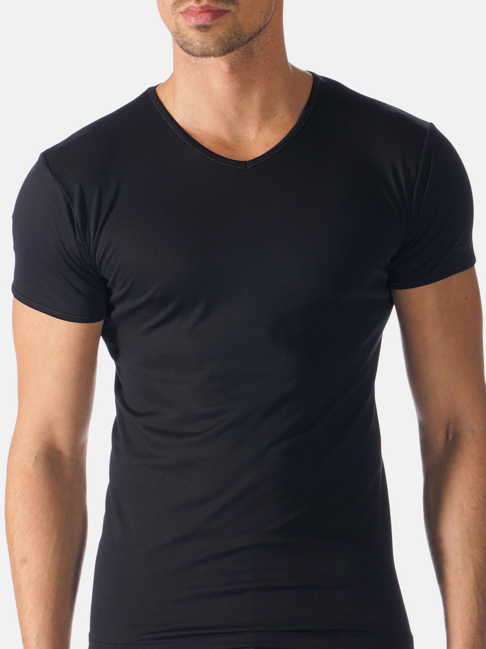 Mey Unterhemd Herren schwarz, L