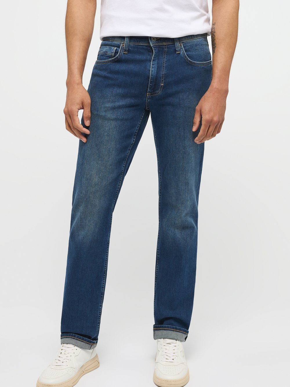 Mustang Jeans Herren Baumwolle blau, 34-30