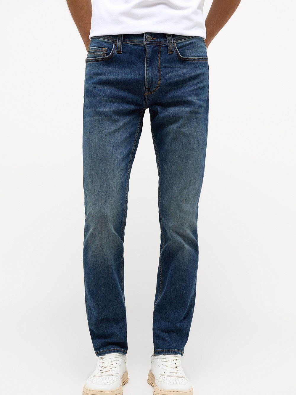 Mustang Jeans Herren Baumwolle blau, 35-36