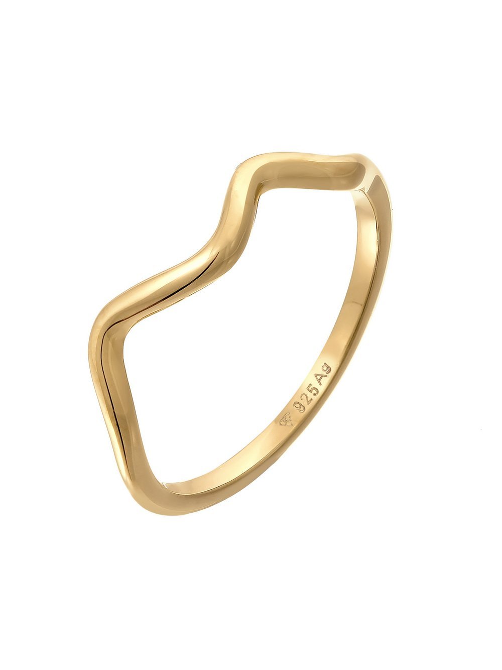 Elli Ring Damen Sterlingsilber gold, 56