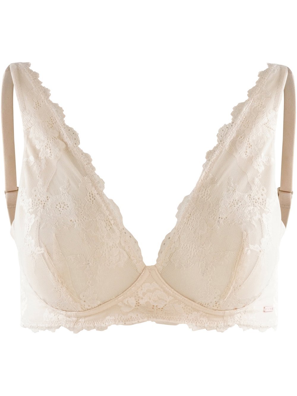 Royal Lounge Bralette  Damen Jersey beige, 75D