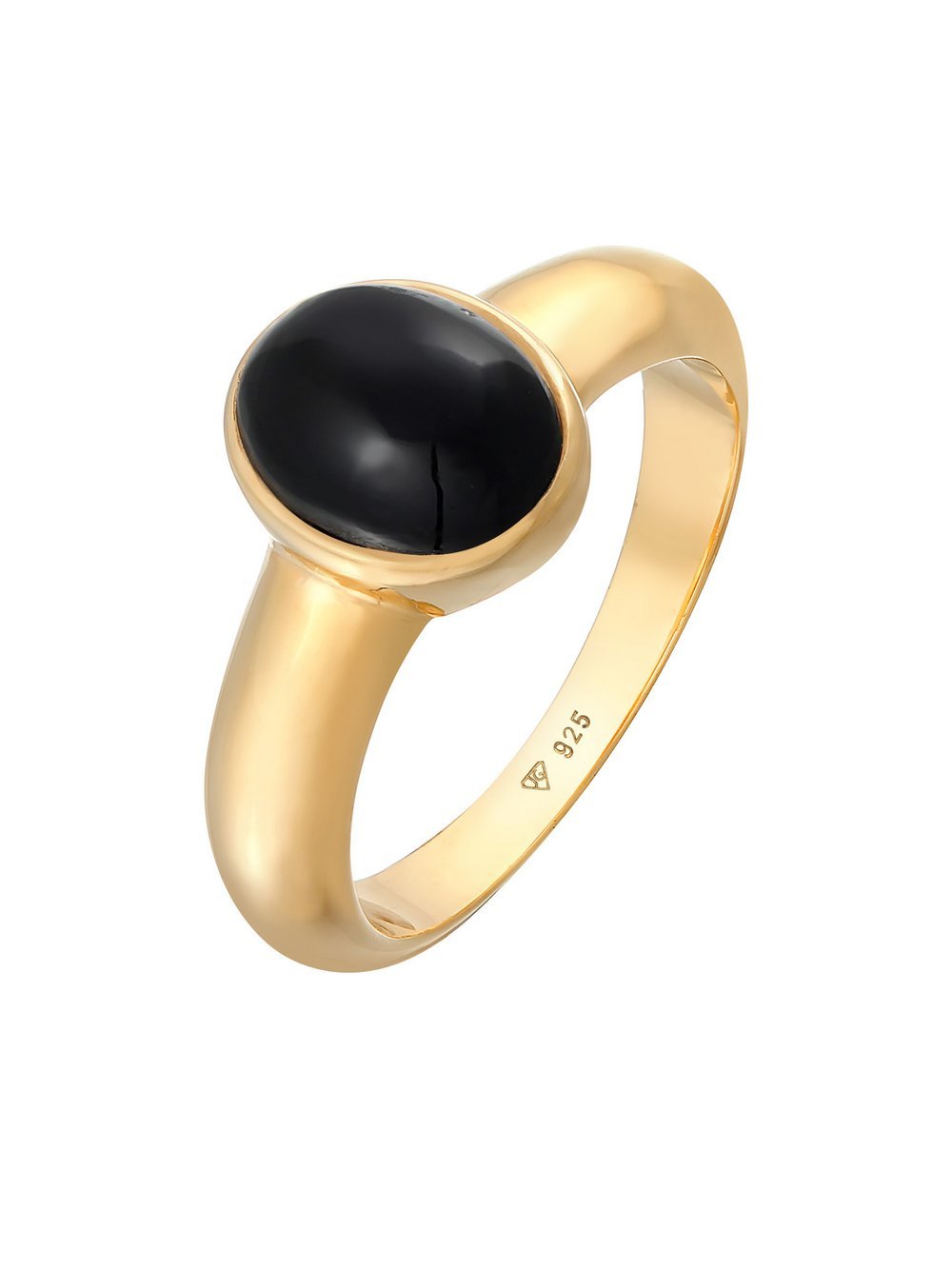 KUZZOI Ring Herren Sterlingsilber gold, 64