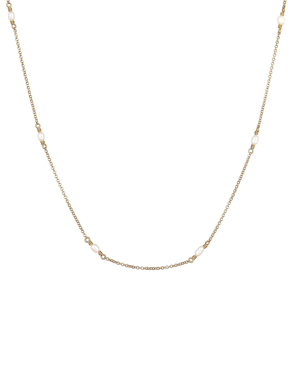Thumbnail - Elli Halskette Damen Sterlingsilber gold, 40