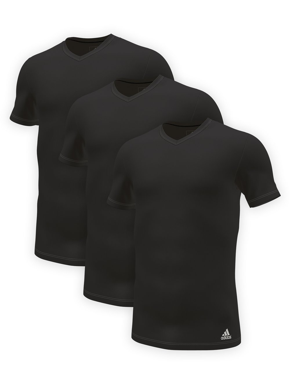adidas Sportswear T-Shirt  Herren Jersey schwarz, S