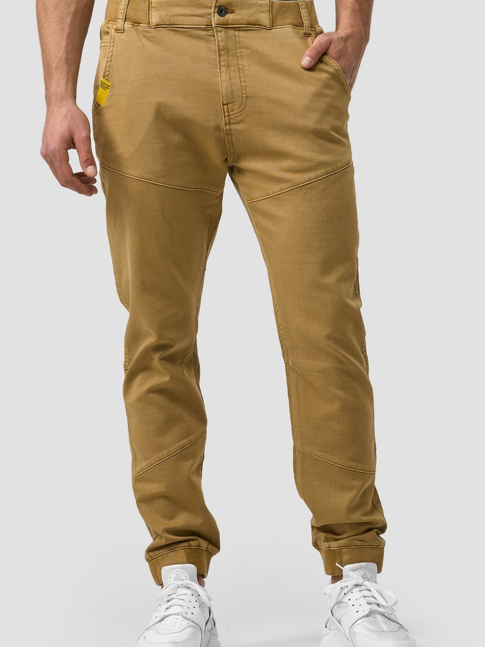 Indicode Cargohose Herren Baumwolle braun, XL