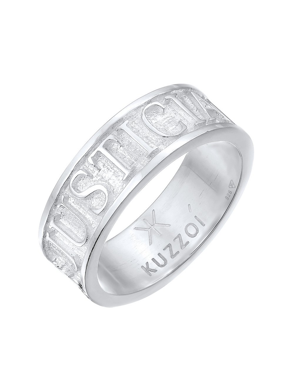 KUZZOI Ring Herren Sterlingsilber silber, 64