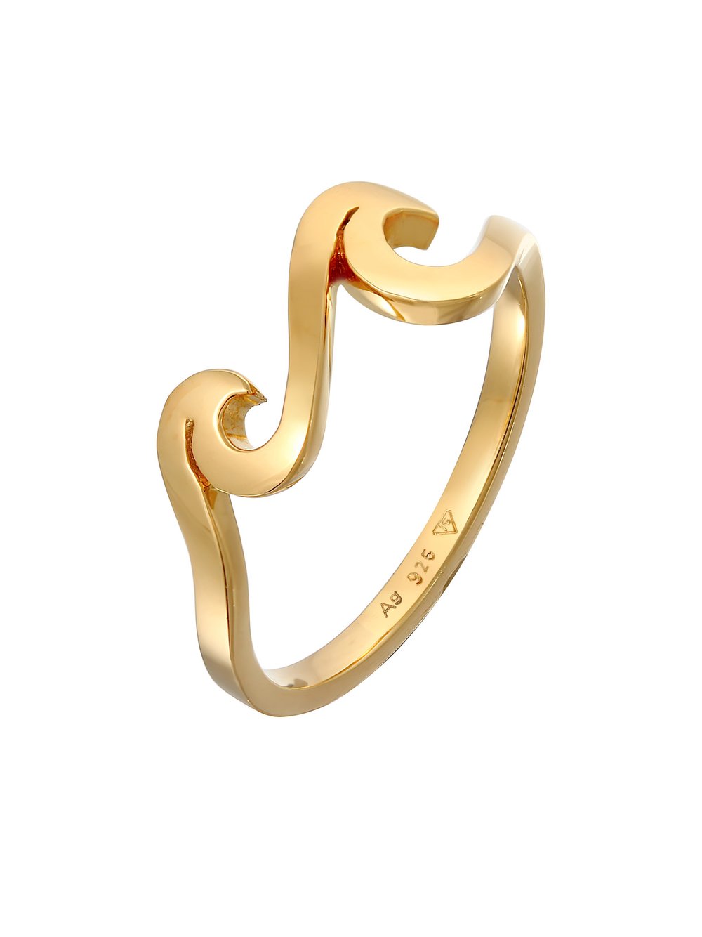 Elli Ring Damen Sterlingsilber gold, 52