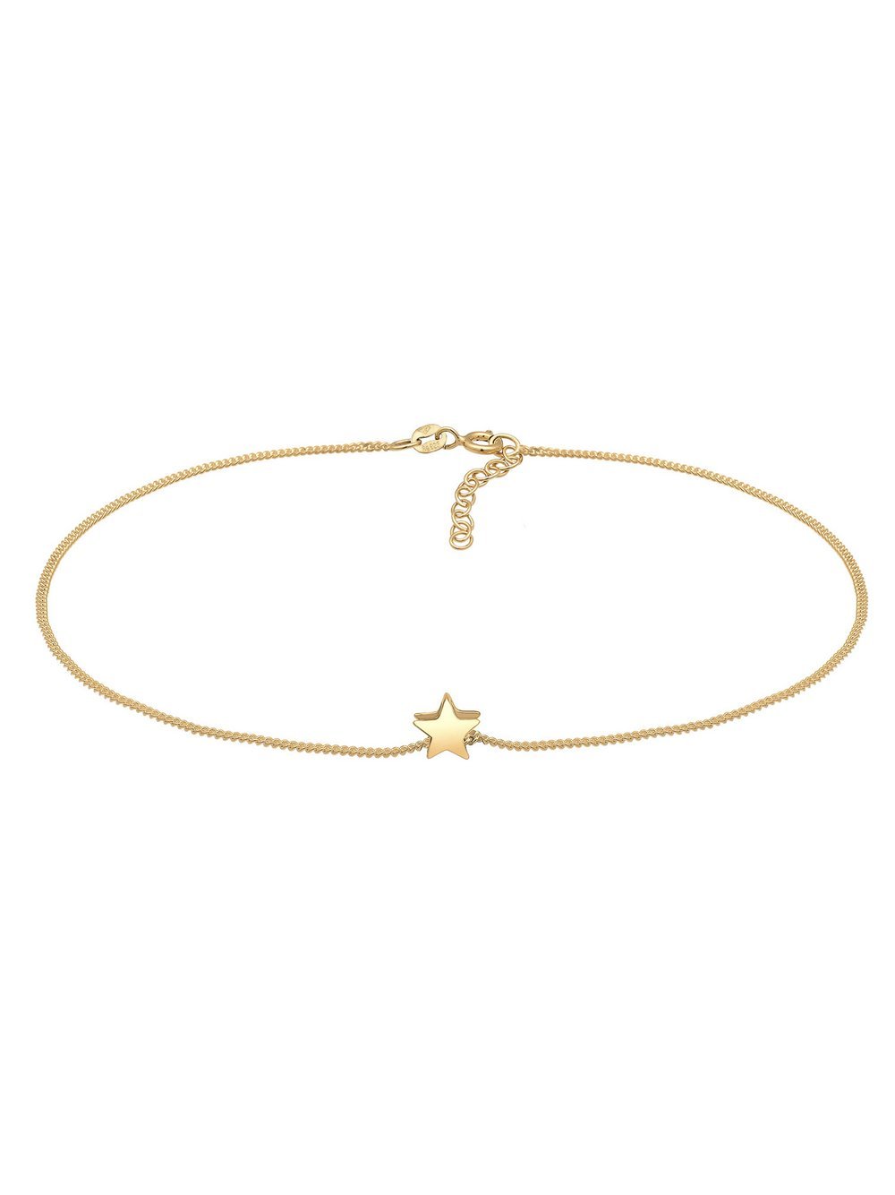 Elli Fußschmuck Damen Sterlingsilber gold, 22