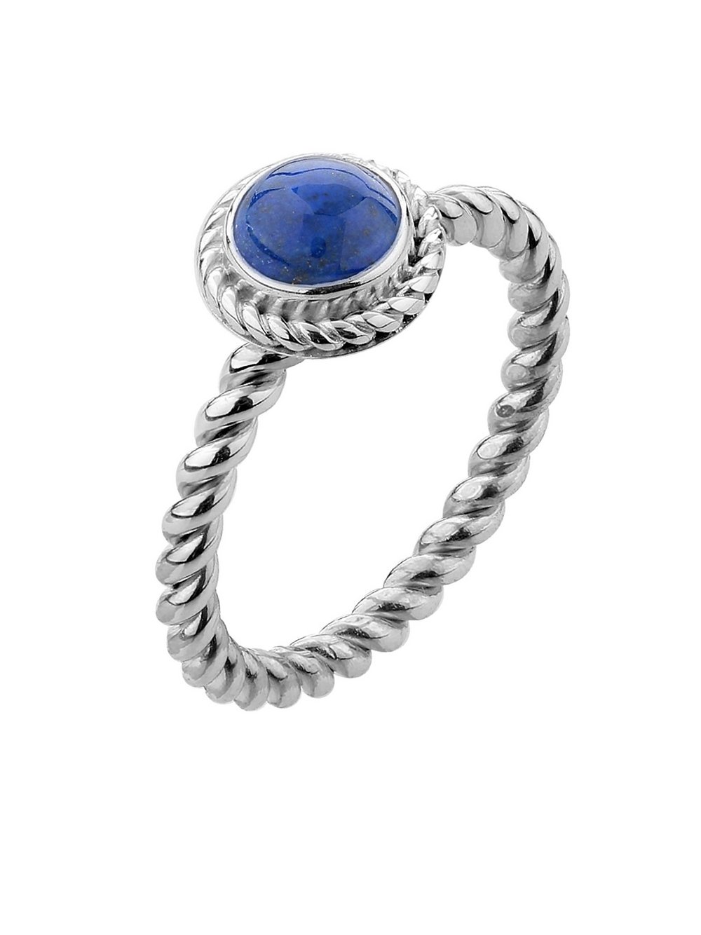 Nenalina Ring Damen Sterlingsilber blau, 56