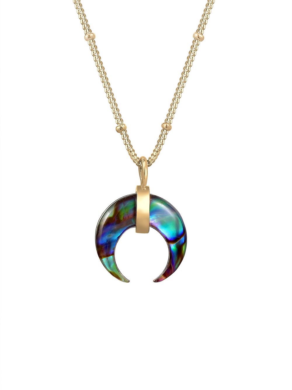 Thumbnail - Elli Halskette Damen Sterlingsilber gold, 45