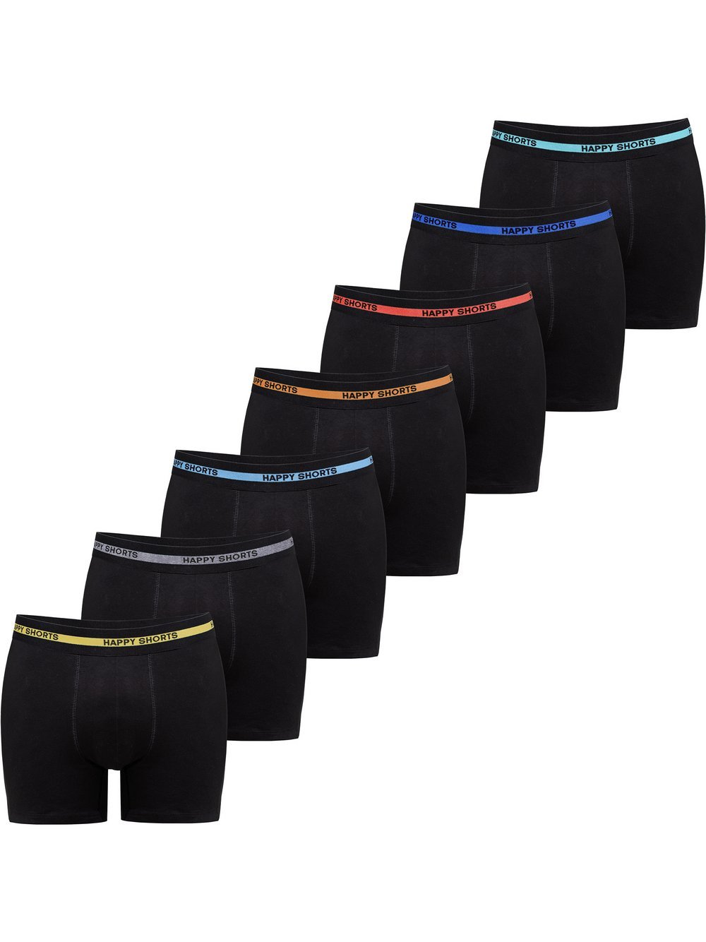 HAPPY SHORTS Trunk  Herren Jersey schwarz, L