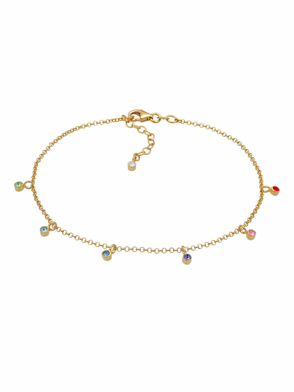 Thumbnail - Elli Fußschmuck Damen Sterlingsilber gold, 22