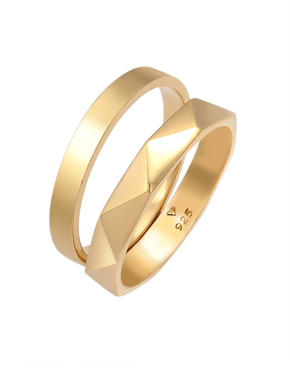 Elli Ring Damen Sterlingsilber gold, 56