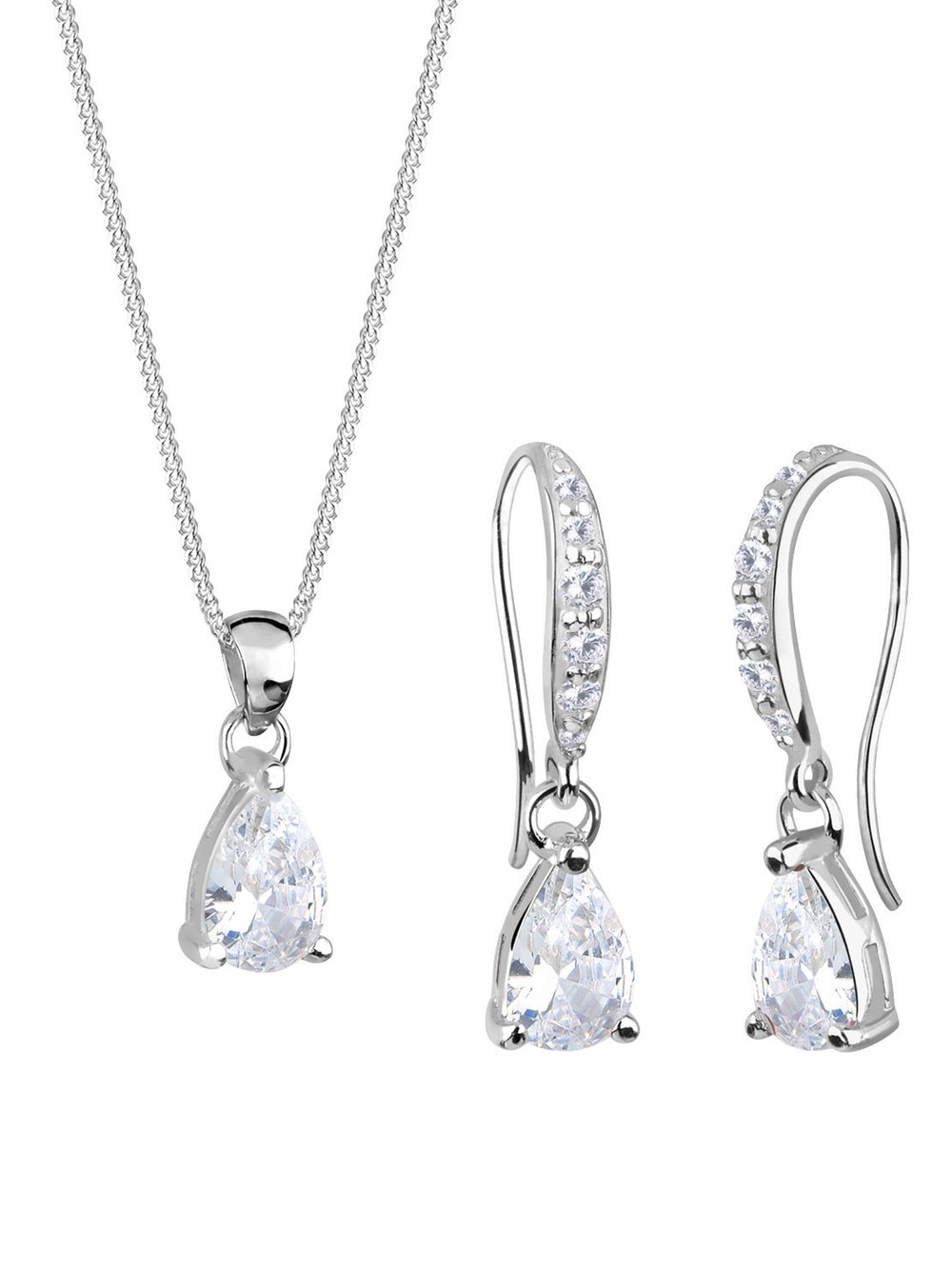 Elli Schmuckset Damen Sterlingsilber silber, 45