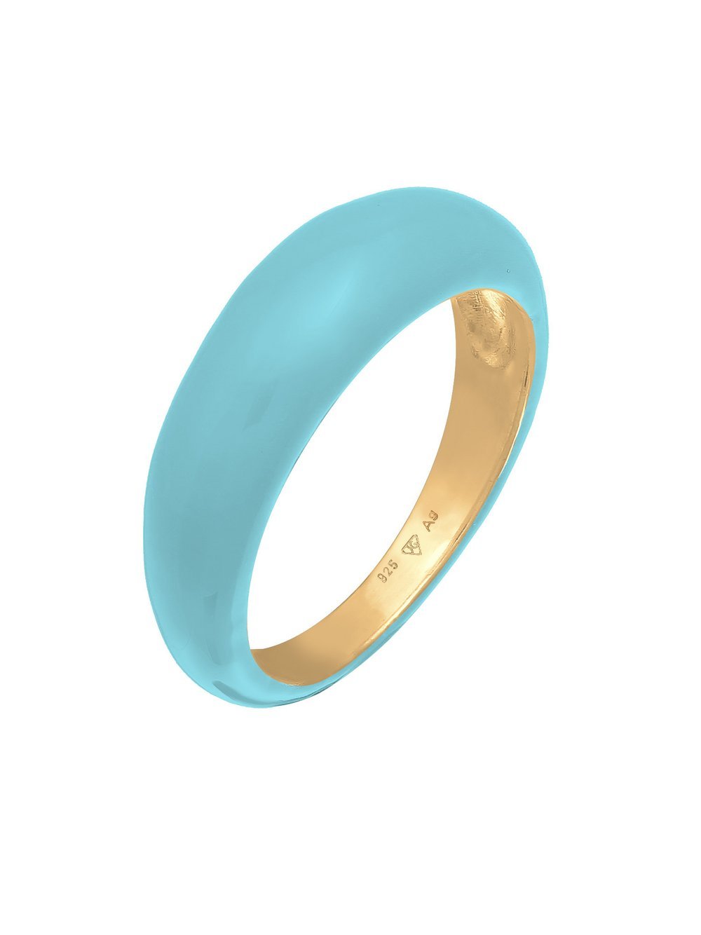 Elli Ring Damen Sterlingsilber blau, 58