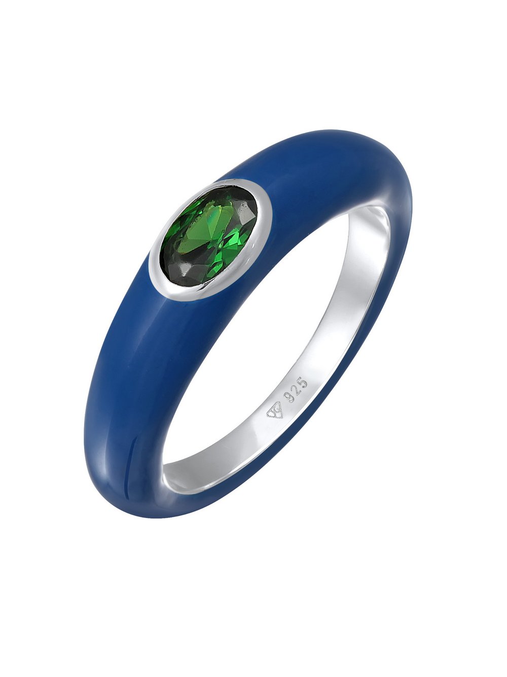 Elli Ring Damen Sterlingsilber blau, 58