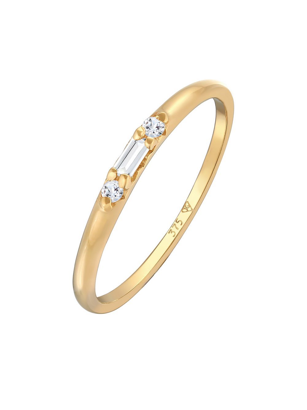 Elli PREMIUM Ring Damen Gelbgold gold, 52