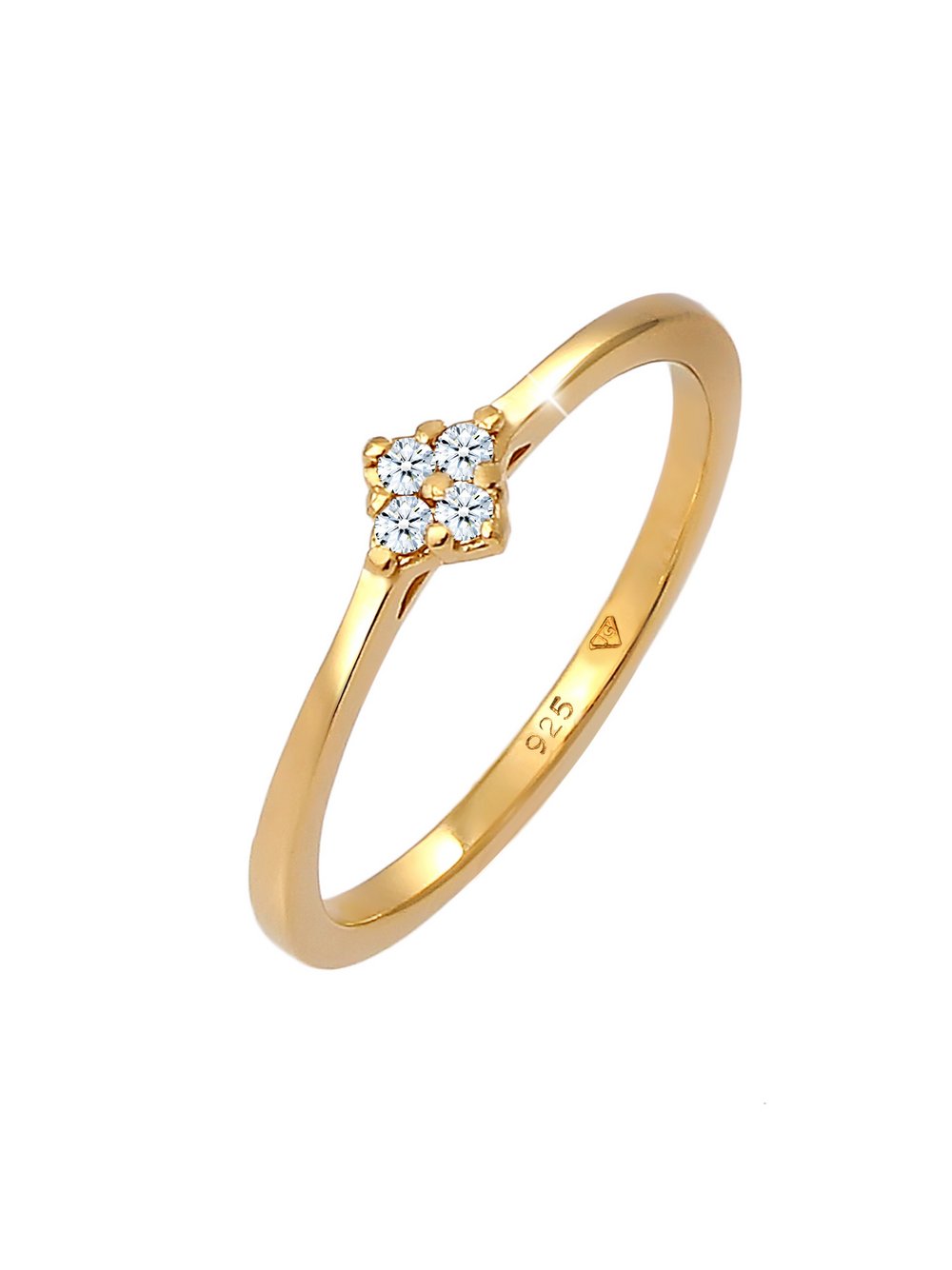 Elli Diamonds Ring Damen Sterlingsilber gold, 52