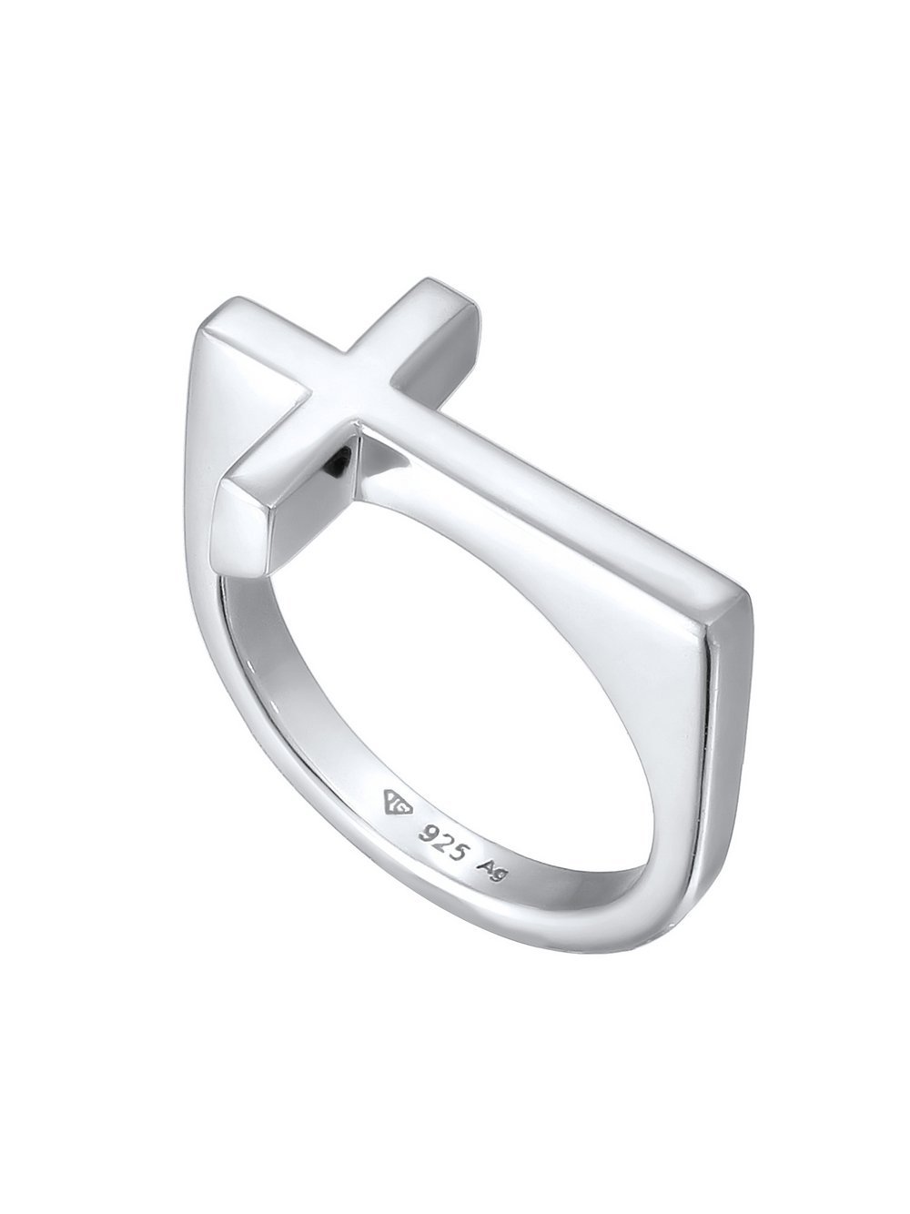 KUZZOI Ring Herren Sterlingsilber silber, 64