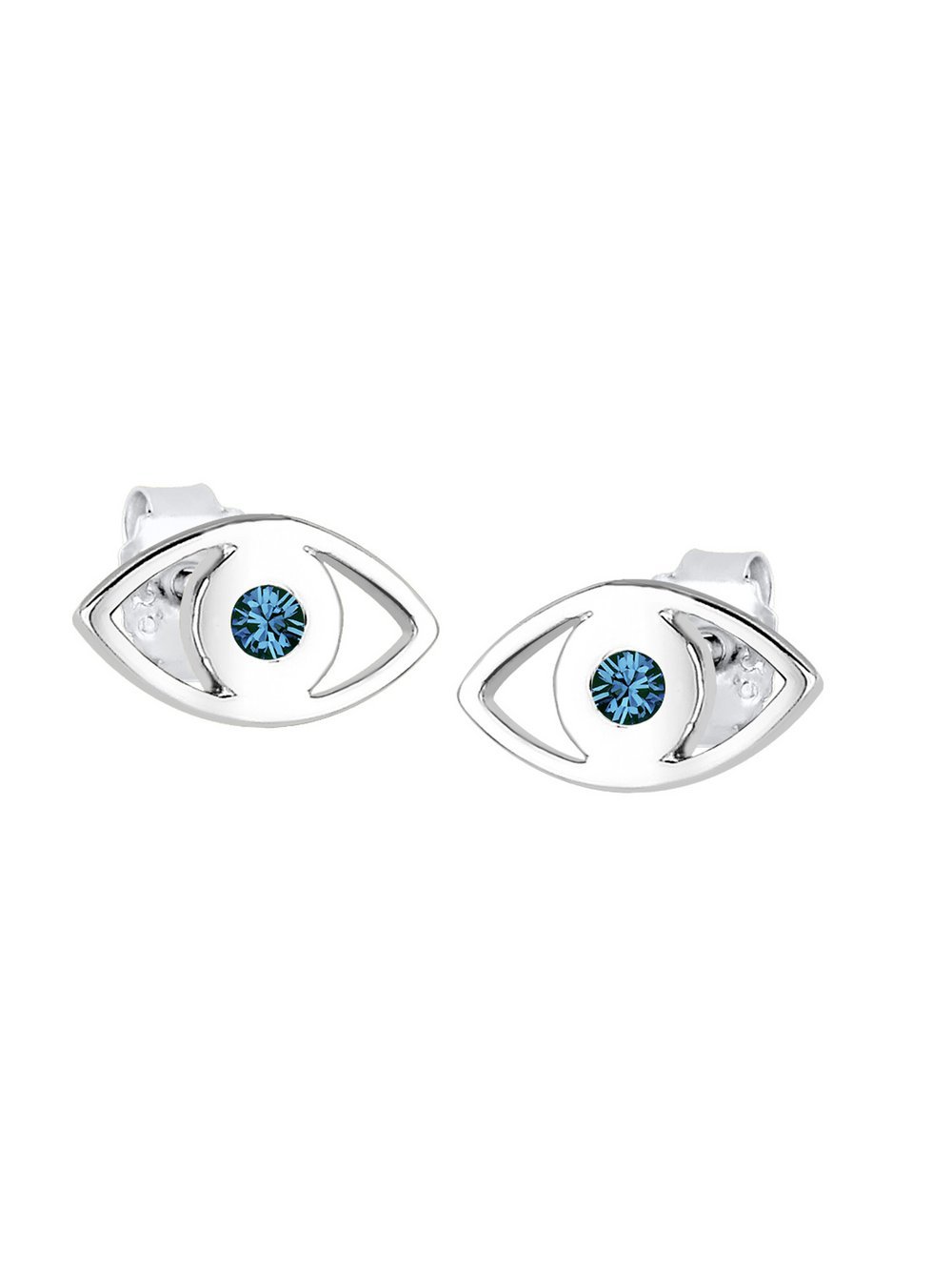 Elli Ohrringe Damen Sterlingsilber blau, 6