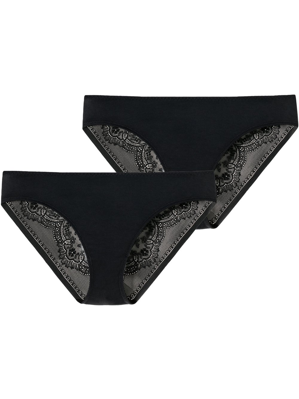 Schiesser Slip  Damen schwarz, 44