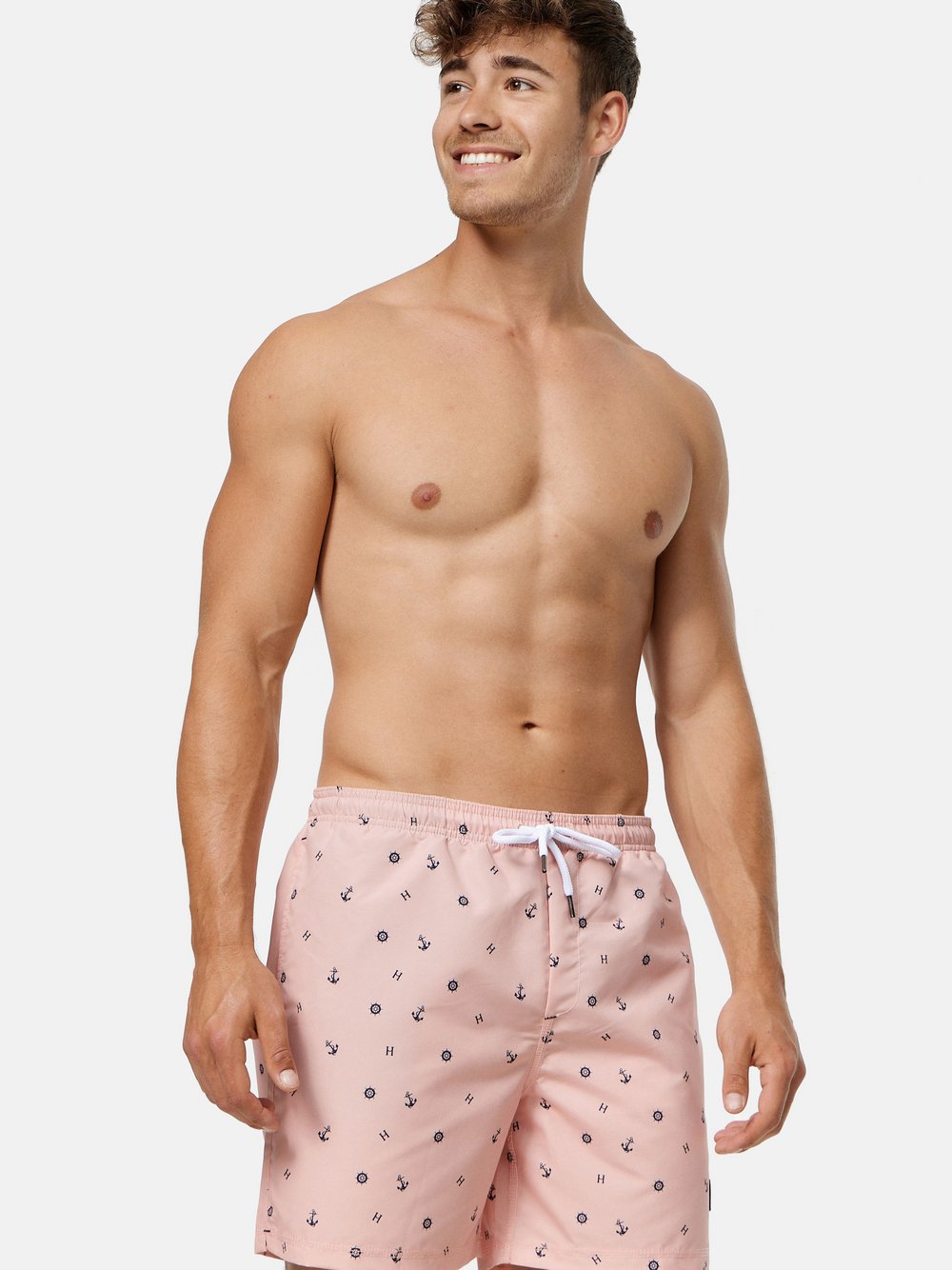 Indicode Badehose Herren mehrfarbig gemustert, XL