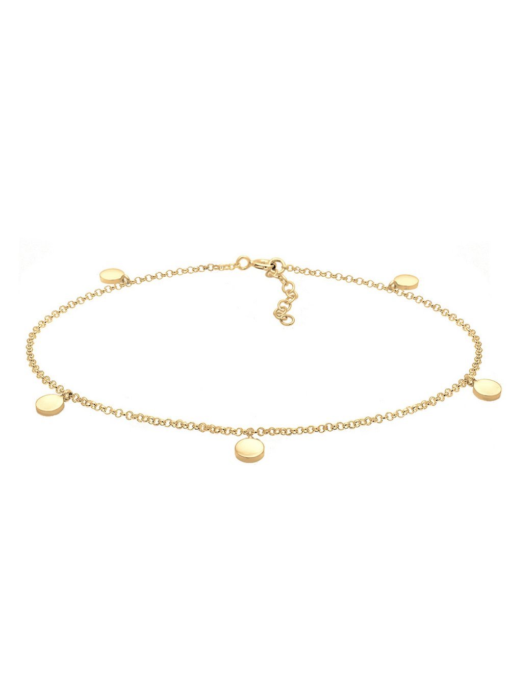 Elli Fußschmuck Damen Sterlingsilber gold, 22