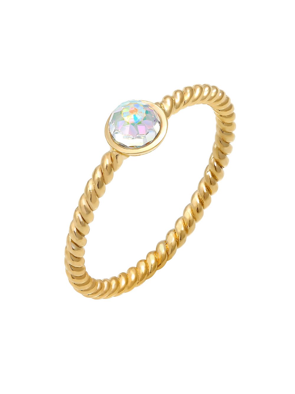 Elli Ring Damen Sterlingsilber gold, 56