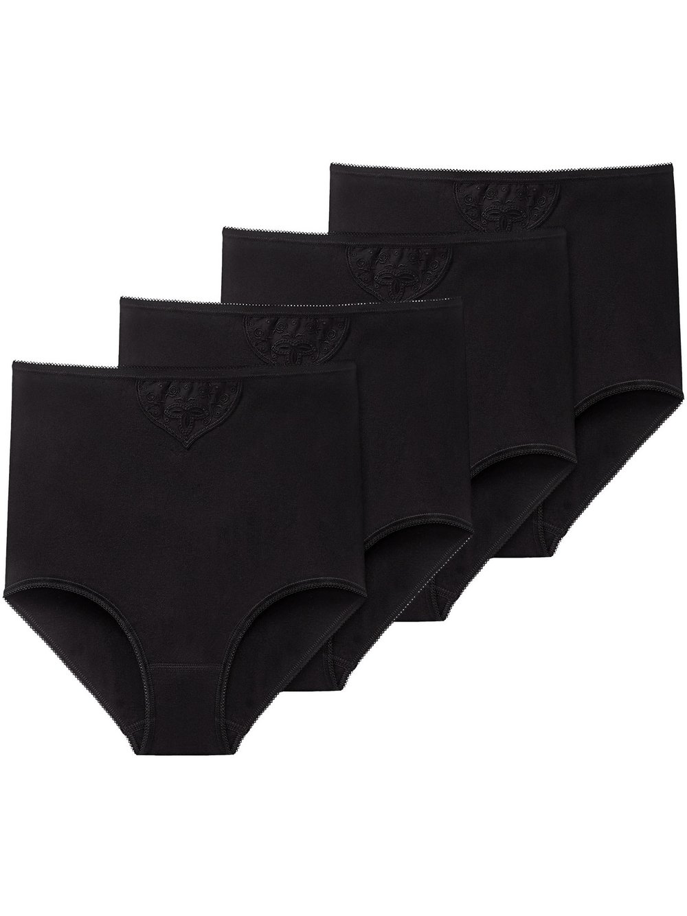 Schiesser Hüftslip Damen Jersey schwarz, 38