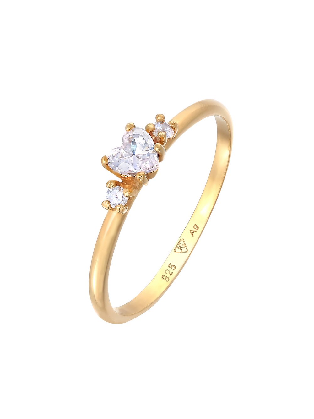 Elli Ring Damen Sterlingsilber gold, 56