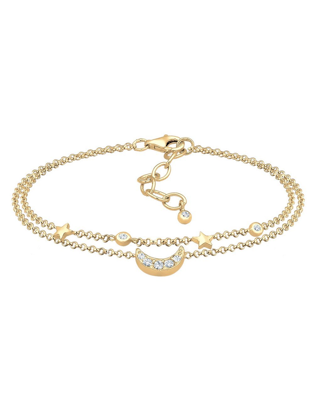 Elli Armband Damen Sterlingsilber gold, 16