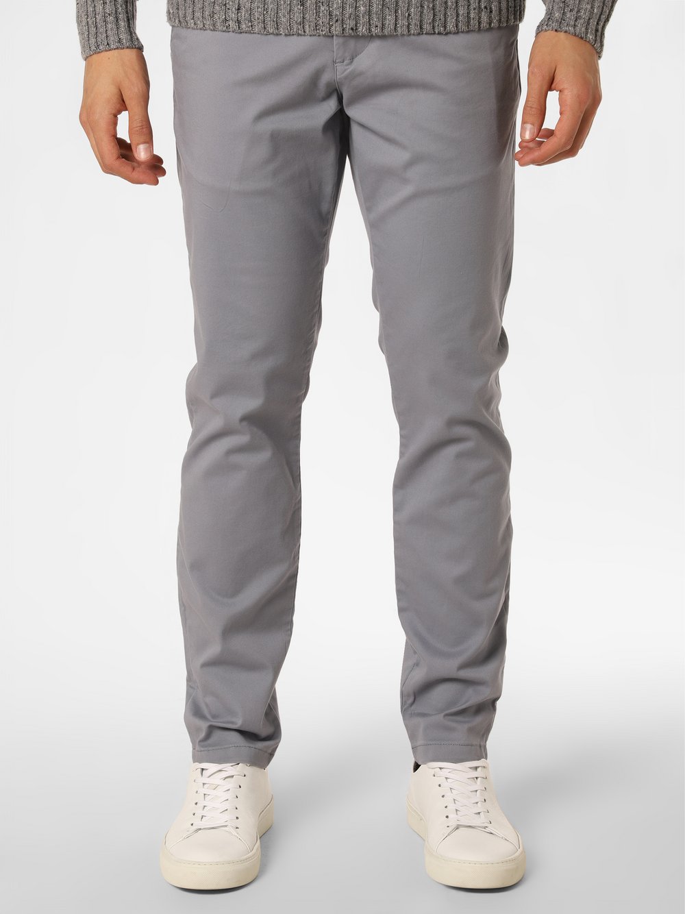 Selected - Spodnie męskie – SLHSlim-New Miles, niebieski|szary