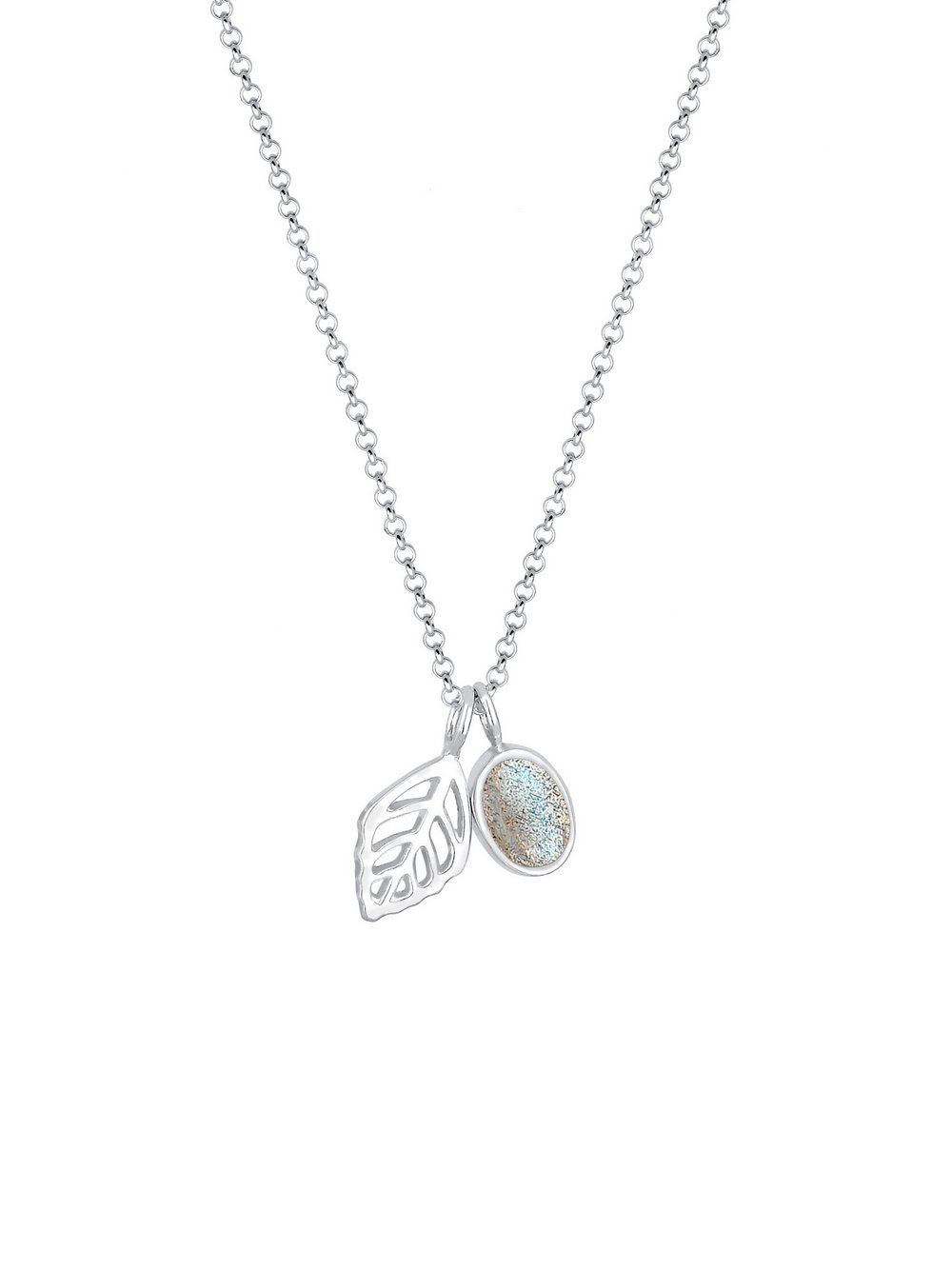 Elli Halskette Damen Sterlingsilber silber, 45