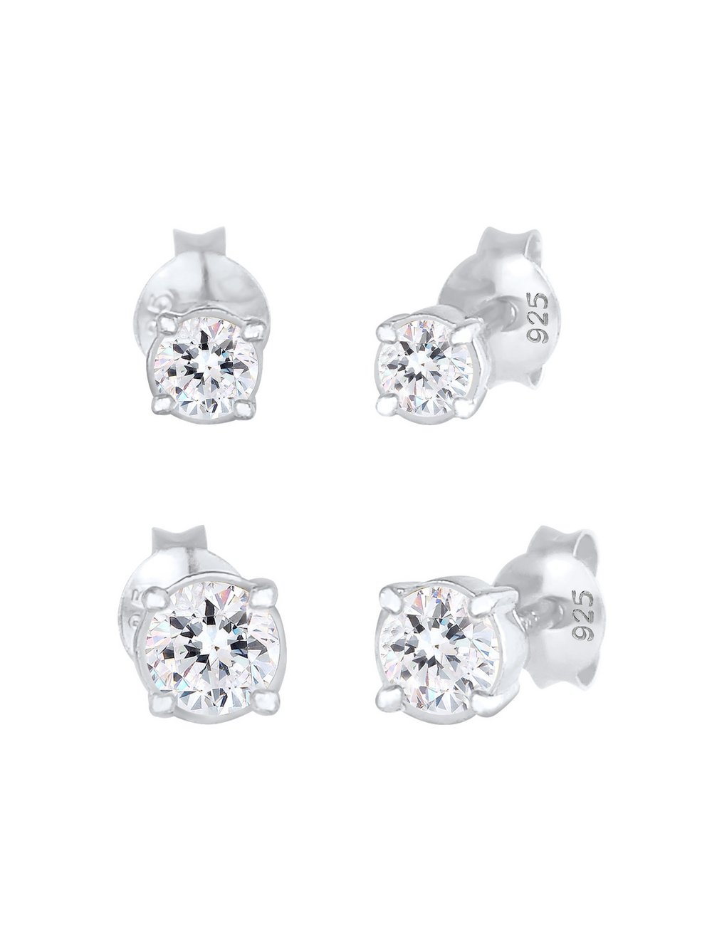 Thumbnail - Elli Ohrringe Damen Sterlingsilber silber, ONE SIZE
