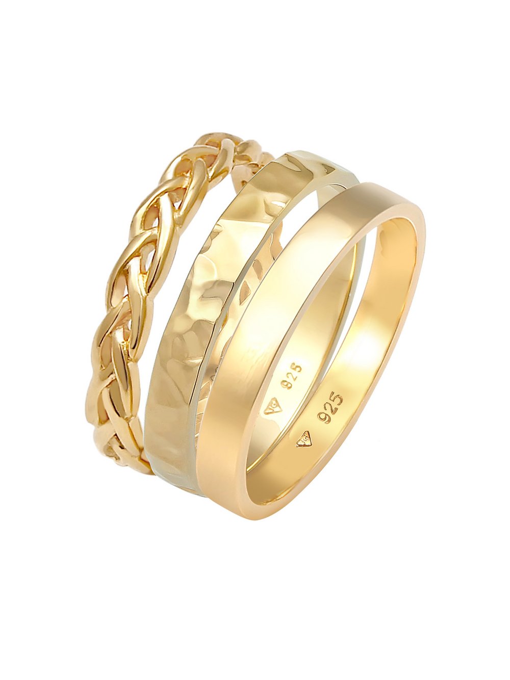 Elli Ring Damen Sterlingsilber gold, 56