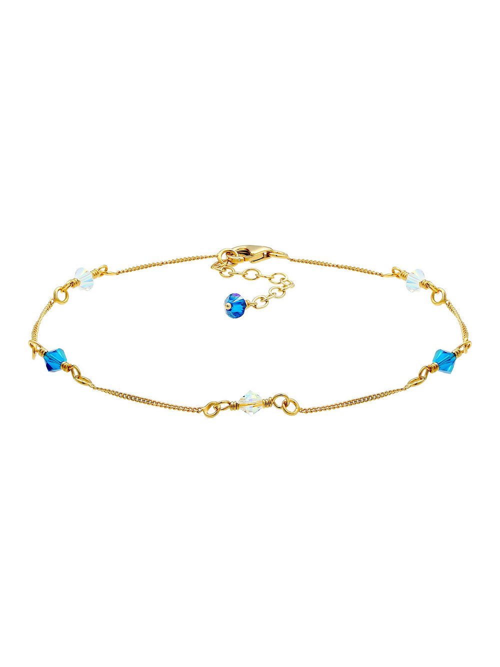 Elli Fußschmuck Damen Sterlingsilber gold, 22