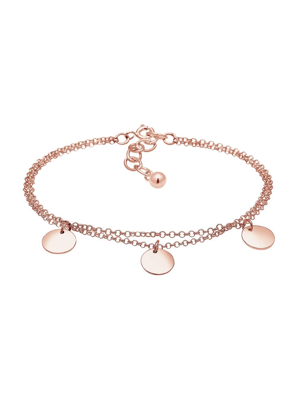 Elli Armband Damen Sterlingsilber roségold, 16