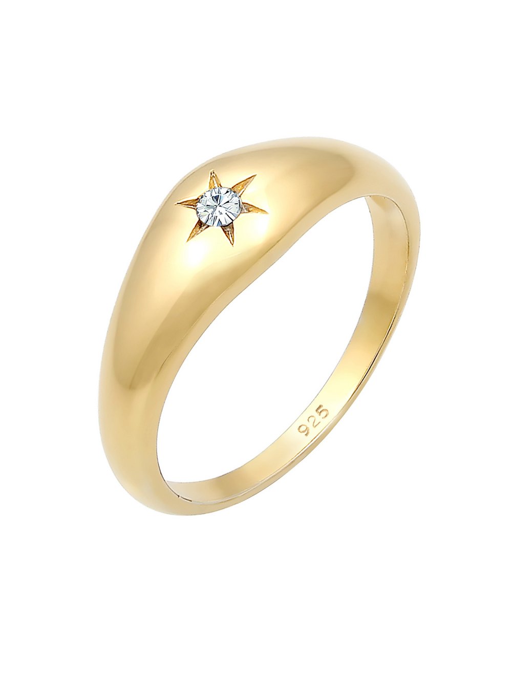 Elli Ring Damen Sterlingsilber gold, 52