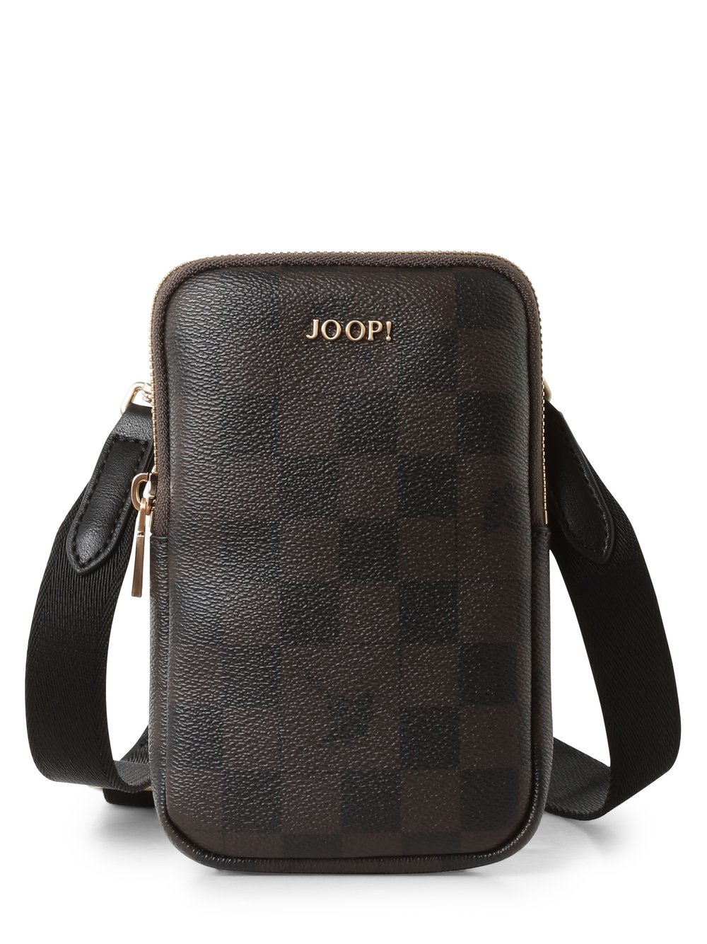 Joop - Damska torba na ramię – Bianca, brązowy|czarny