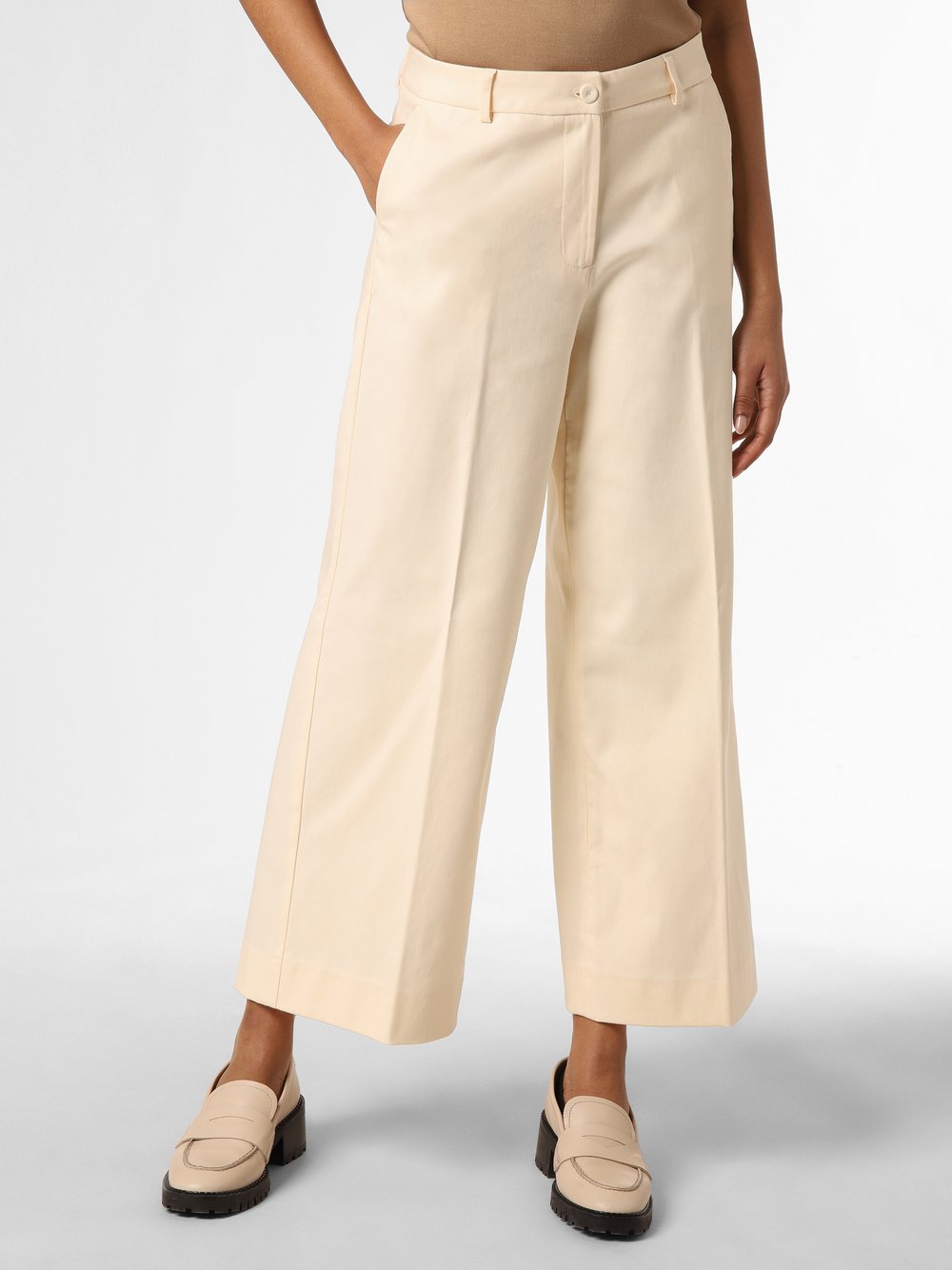 Weekend Max Mara Hose Damen Baumwolle mehrfarbig, 38