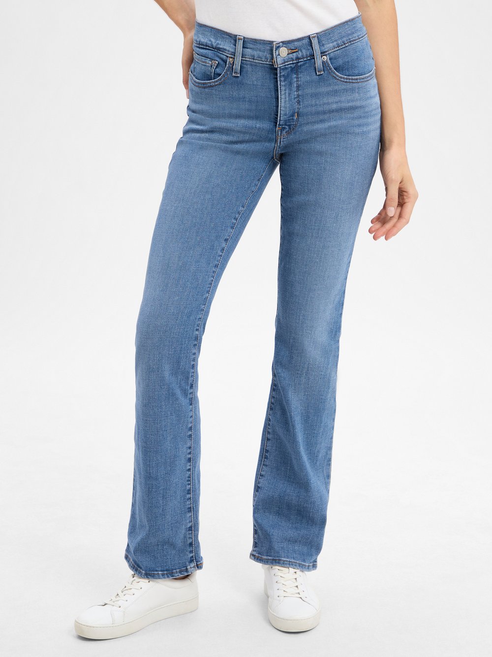 Thumbnail - Levi's Jeans Damen Baumwolle blau, 32-32