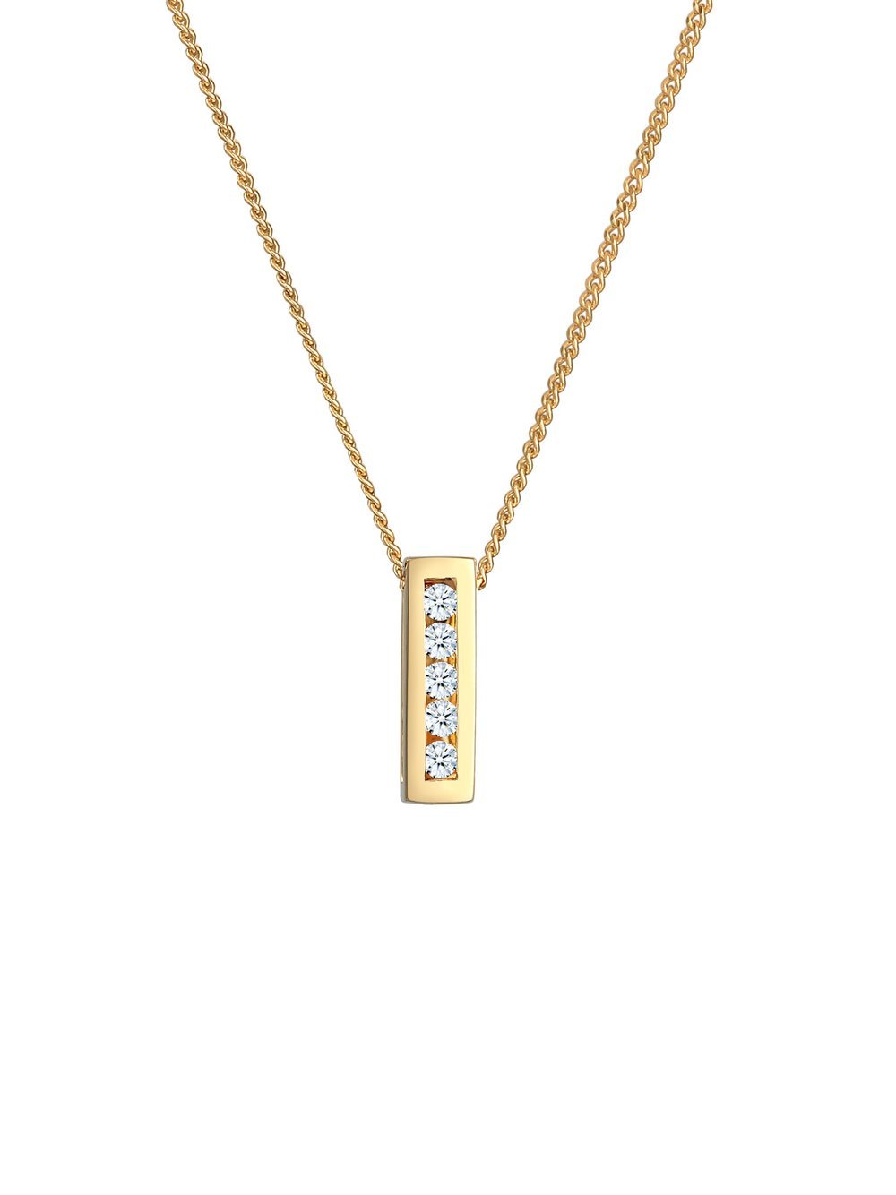 Elli Diamonds Halskette Damen Gelbgold gold, 45