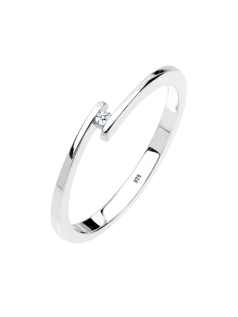 Elli Diamonds Ring Damen Sterlingsilber silber, 58