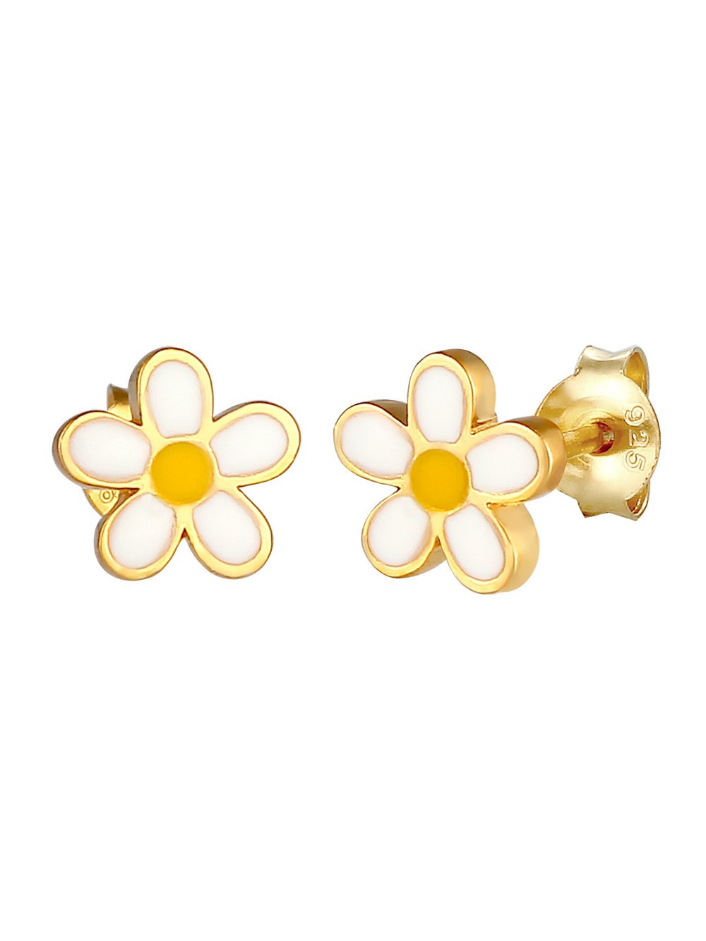 Thumbnail - Elli Ohrringe Mädchen Sterlingsilber gold, 8