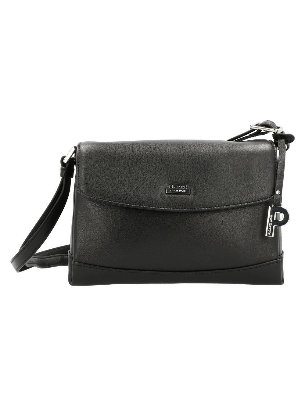 Thumbnail - PICARD Schultertasche Damen Leder schwarz strukturiert, ONE SIZE