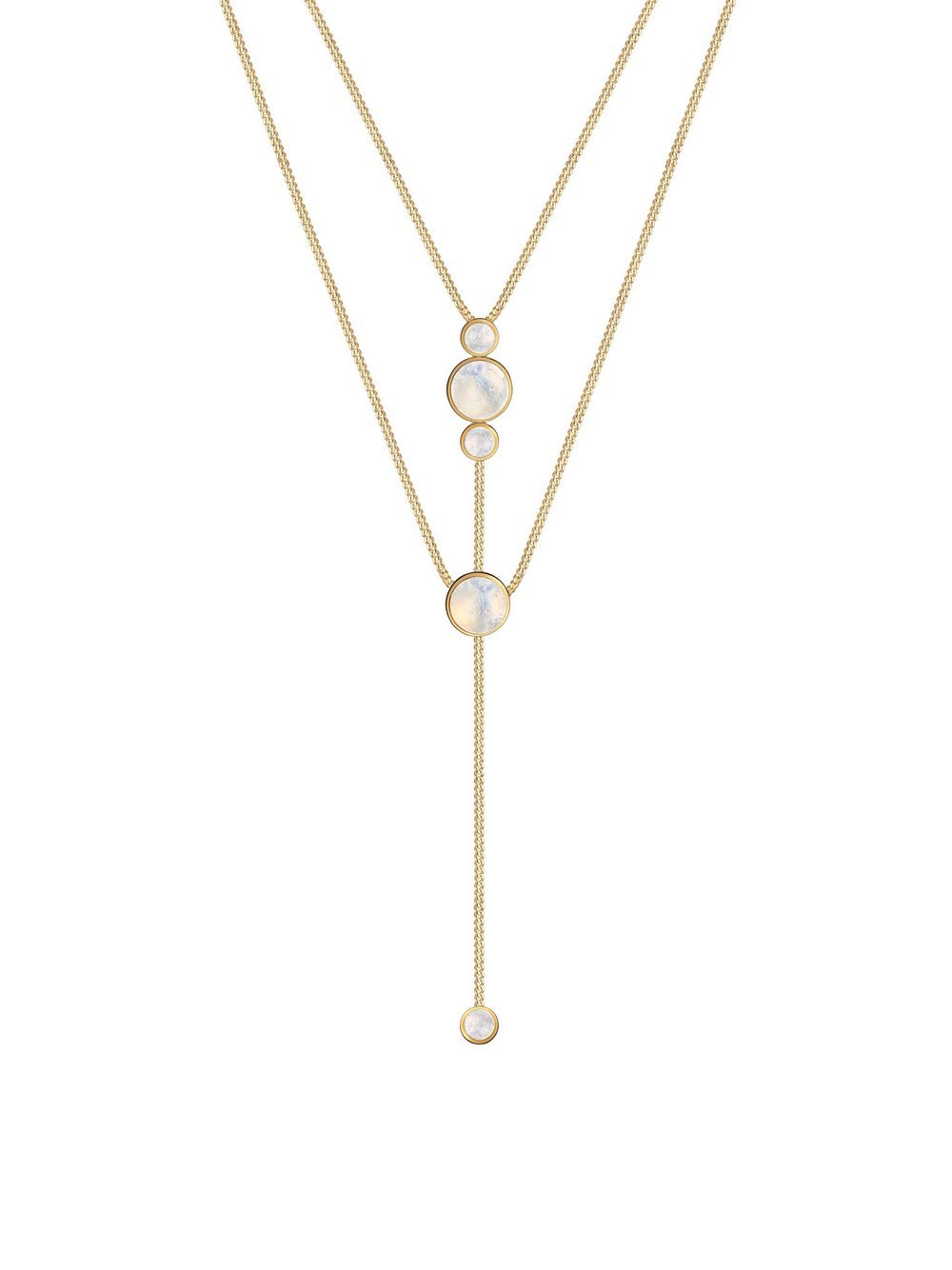 Elli Halskette Damen Sterlingsilber gold, 45