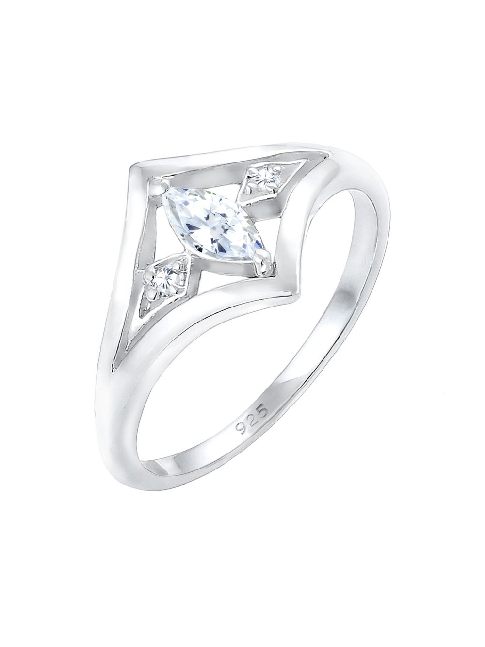 Elli Ring Damen Sterlingsilber silber, 56